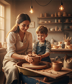 Мастер-классы в гончарной мастерской со скидкой 30%