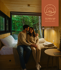 Незабываемый отдых в комфортном кемпинге «Терруар»! Для Вас вкусные завтраки, посещение бани и банный чан со скидкой 44%