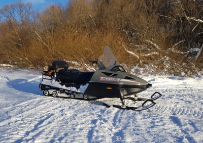 Хаски Блюз, катание на хаски