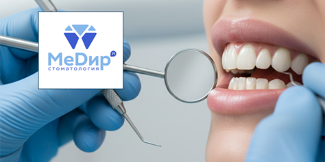 Ваша улыбка в надёжных руках! Стоматологические услуги со скидкой до 67% в клинике «MeDир71»!