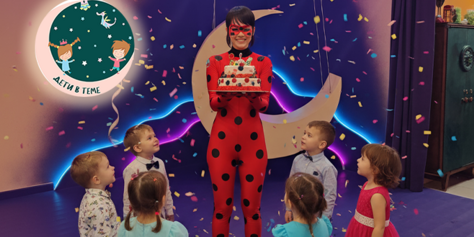 Удивите своего ребёнка и подарите незабываемые эмоции! Детское пространство «Дети в теме» дарит скидки до 30% на квест и проведение детских праздников!