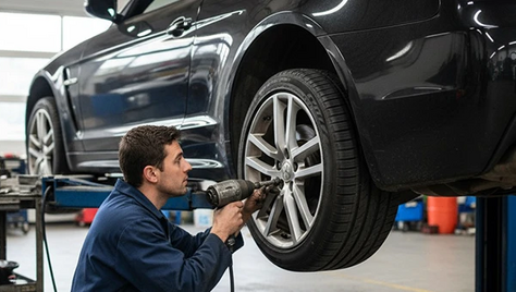 Успей переобуть свой автомобиль! Шиномонтаж на Коминтерна со скидкой до 50%!