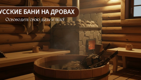 Комплекс «Русские бани на дровах» на ул. Панфиловцев со скидкой 50%